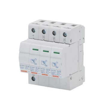 Lst - descargador de sobretensión - 3p+n 12,5ka - tipo 1+2 - 4 modulós