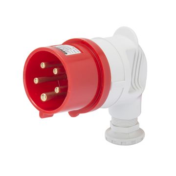 Clavija movil 90º ip44 3p+n+t 32a 400v