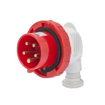 Clavija movil 90º ip67 3p+n+t 16a 400v