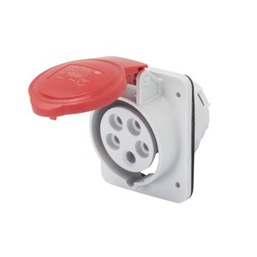 Base fija 10° ip44 3p+n+t 16a 400v 6h