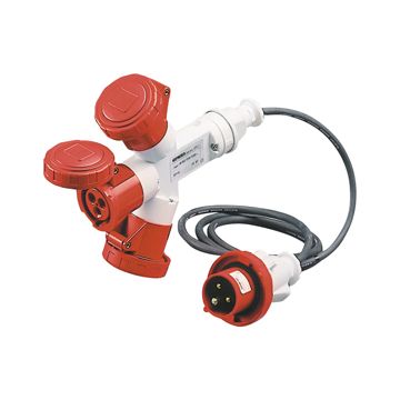 Mult. ip67 3x 3p+t 16a 400v con cable