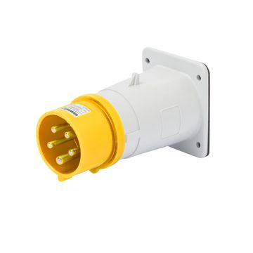 Clavija fija ip44 3p+n+t 16a 110v