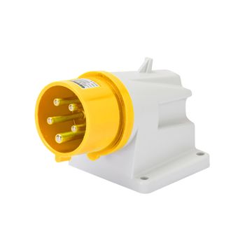 Clavija sup.90º ip44 16a 2p+t 110v