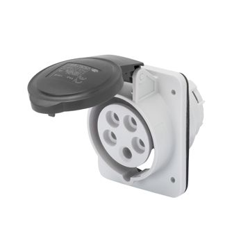 Base fija 10° ip44 3p+n+t 32a 500v 7h