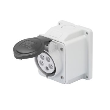 Base fija 10° sup. ip44 3p+n+t 16a 500v