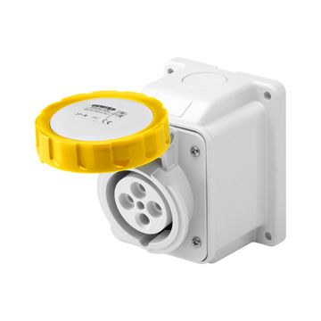 Base fija 10° sup. ip67 2p+t 16a 110v