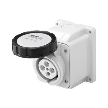Base fija10° sup ip67 3p+n+t 32a 500v 7h