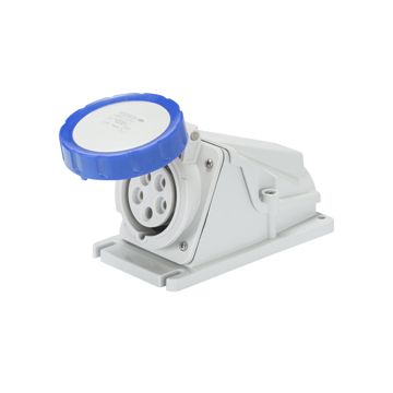 Base fija 90° sup. ip67 3p+n+t 32a 230v