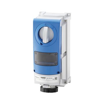 Base usos sevc/f.3p+n+t 63a 500v c/carr
