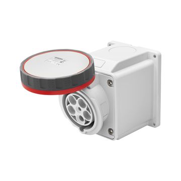 Base fija 10° sup. ip67 2p+t 63a 230v