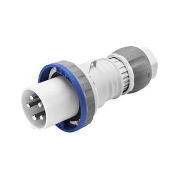 Clavija movil ip66-69 2p+t 63a 230v 6h