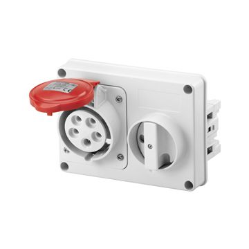 Base interbl. s/f. hz 3p+n+t 32a 400v