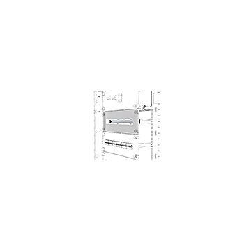 Qdx panel troq. y guía din 600x200