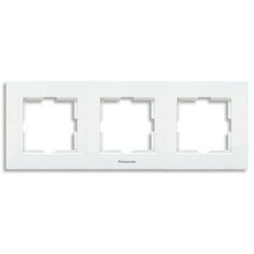 Marco de 3 elementos horizontal/vertical blanco