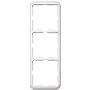 Marco para 3 elementos blanco simon 75