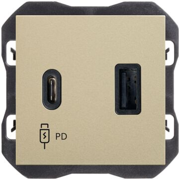 Cargador usb doble a+c 30w power delivery cava simon 270