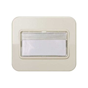 Tecla interruptor conmutador simon 75 portarotulo marfil