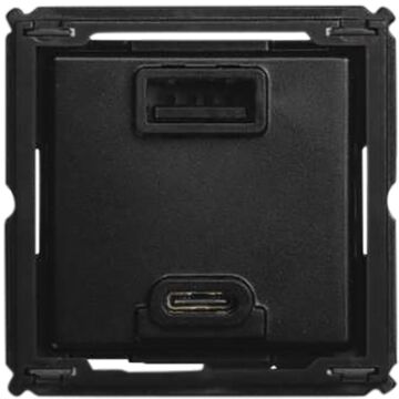 Cargador 2xusb a+c 3.1a