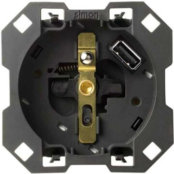 Base francesa con cargador usb