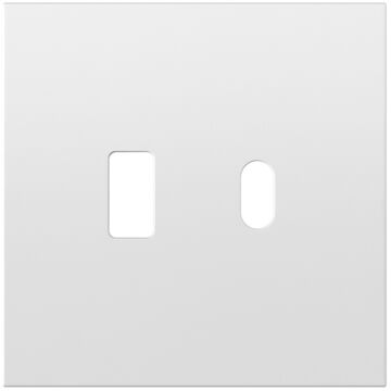 Tapa para usb a+c blanco mate simon 360