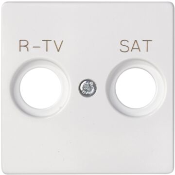 Placa toma r-tv+sat