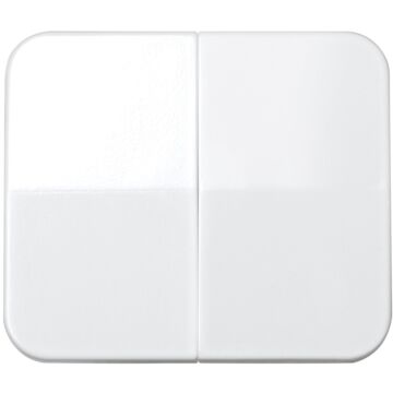 Tecla doble para mecanismos de mando blanco simon 75