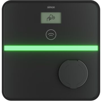 Simon xenon punto de recarga de pared con toma t2 22 kw trifásico