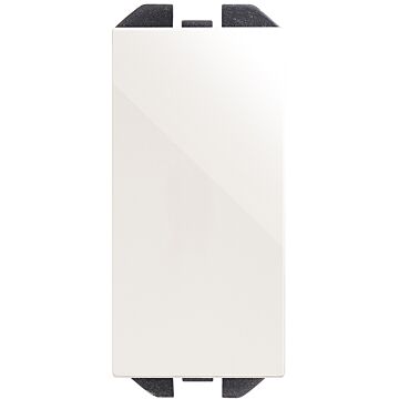 Interruptor unipolar pulsante 10ax 230v~ de tecla estrecha con sistema de embornamiento rápido blanco simon 270