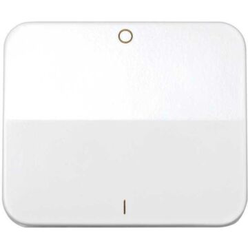 Tecla individual para interruptor bipolar con grabado i/o blanco simon 75
