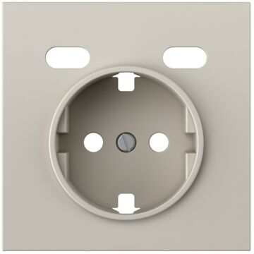 Tapa para schuko + 2usb c+c arena mate simon 360