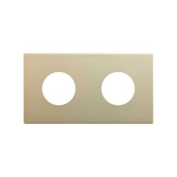 Marco estética mínima para base schuko clean para 2 elementos cava simon 270