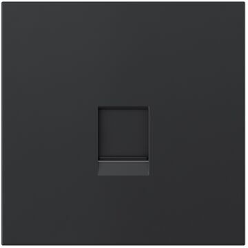 Tapa para rj45 negro mate simon 360
