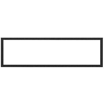 Marco de 4 elementos en color negro mate simon 100