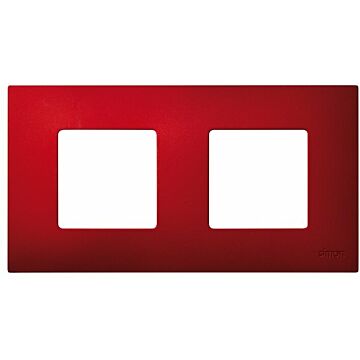 Funda intercambiable para marco 2 elementos rojo artic simon 27 play