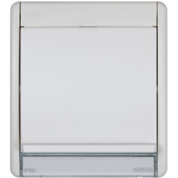 Marco con tapa abatible blanco simon aqua