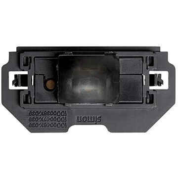 Detector de presencia con lente negra