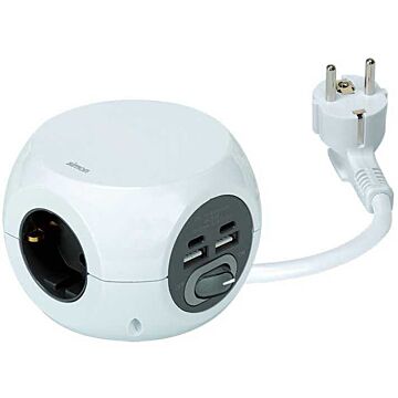 Base múltiple combiball con usb a + c