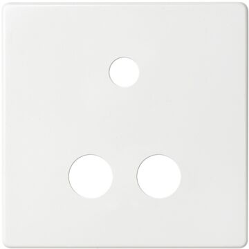 Placa conector mini-jack + 2rca