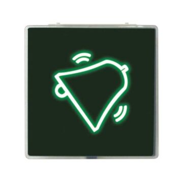 Tecla luminosa simon 82 para campana interruptor y pulsador marfil