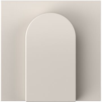 Tapa para salida cables-mecanismo de tirador arena mate simon 360