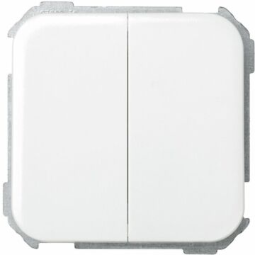 Grupo de 2 interruptores 10 ax 250v~ con sistema de embornamiento rápido blanco simon 31