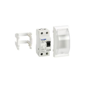 Difererencial 30 ma de 2 elementos con placa embellecedora blanco simon 500 cima