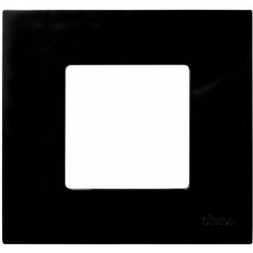 Funda intercambiable para marco 1 elemento negro simon 27 play