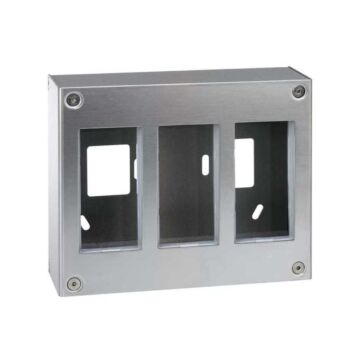 Caja pared metál. superficie 6 mec. k45