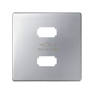 Placa cargador 2xusb 5vdc 2.1 tipo a