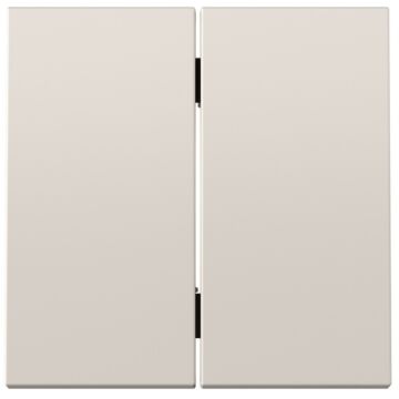 Tecla doble para mecanismo doble cruce basculante arena mate simon 360