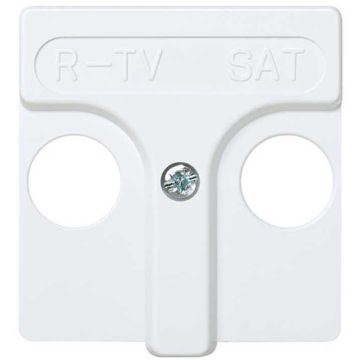 Placa toma r-tv+sat