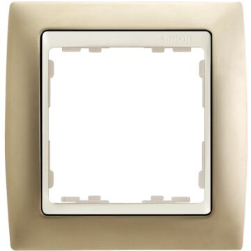 Marco para 1 elemento cava mate interior marfil simon 82