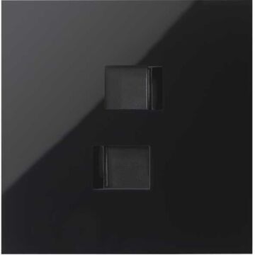 Kit front 1 elemento 2 tomas rj45