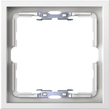 Marco para 1 elemento blanco mate con alineador simon 360